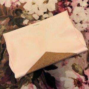 Pixie Mood: Pale Pink Purse with Cork Detail